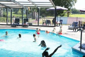 Camping met overdekt zwembad Twente